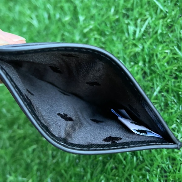 Kate Spade Madison Saffiano Leather Small Slim Card Holder
COLOR: Black 
NWT - Picture 6 of 16